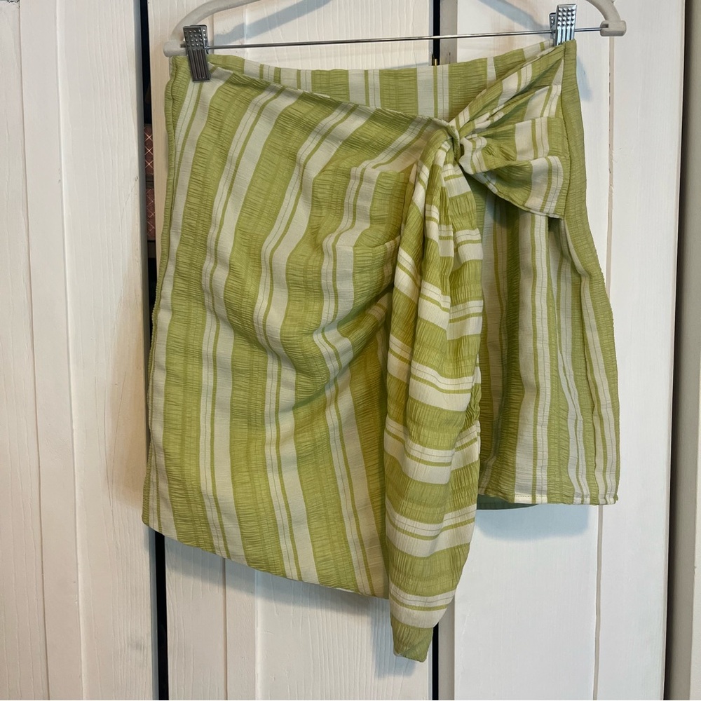Showpo Striped Mini Skirt
